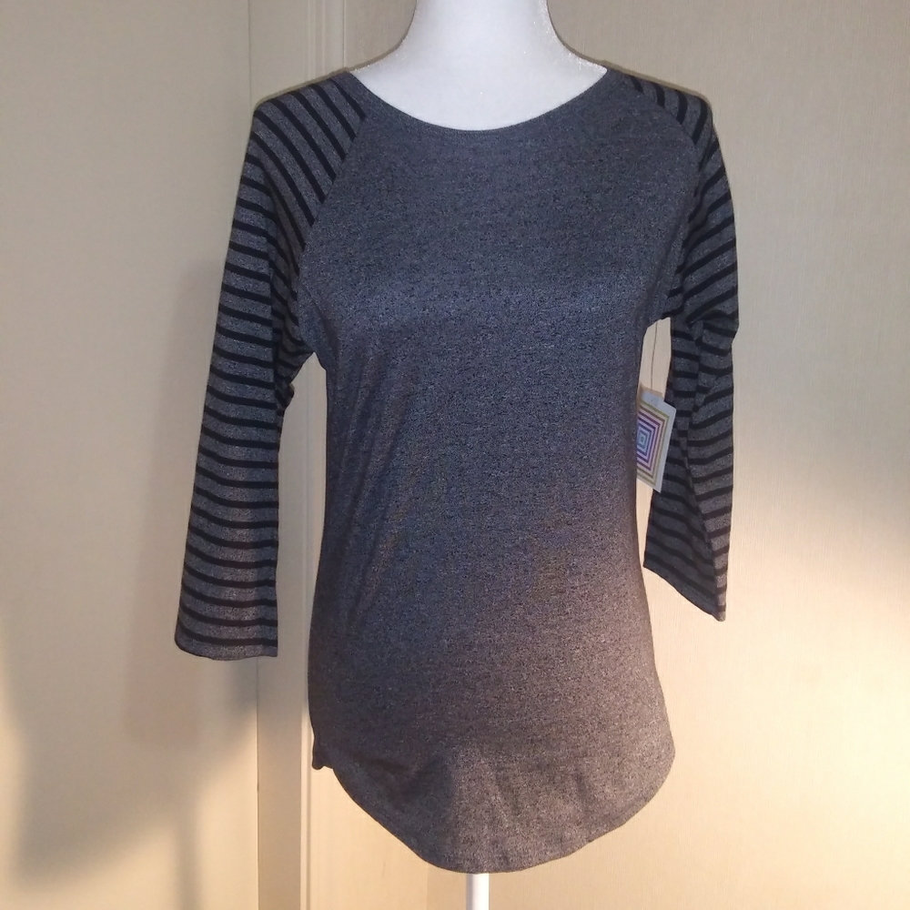 NWT Lularoe XS Randy Long Sleeve Shirt
